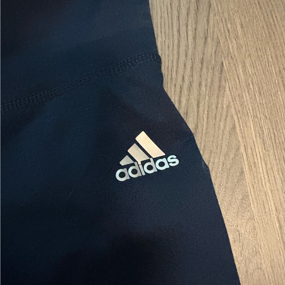 adidas navy blue Capris